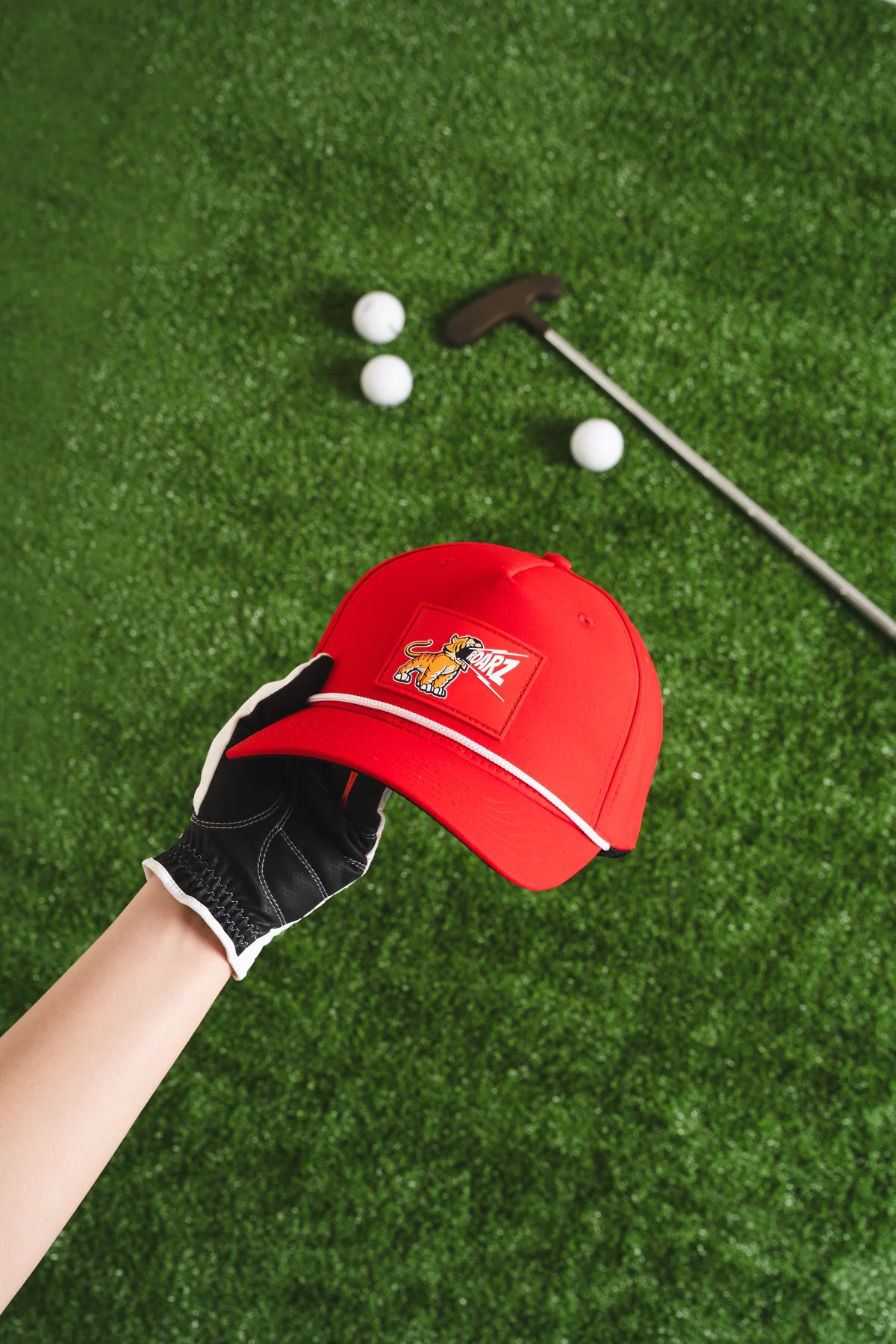Tiger Roarz Patch Cap - Red