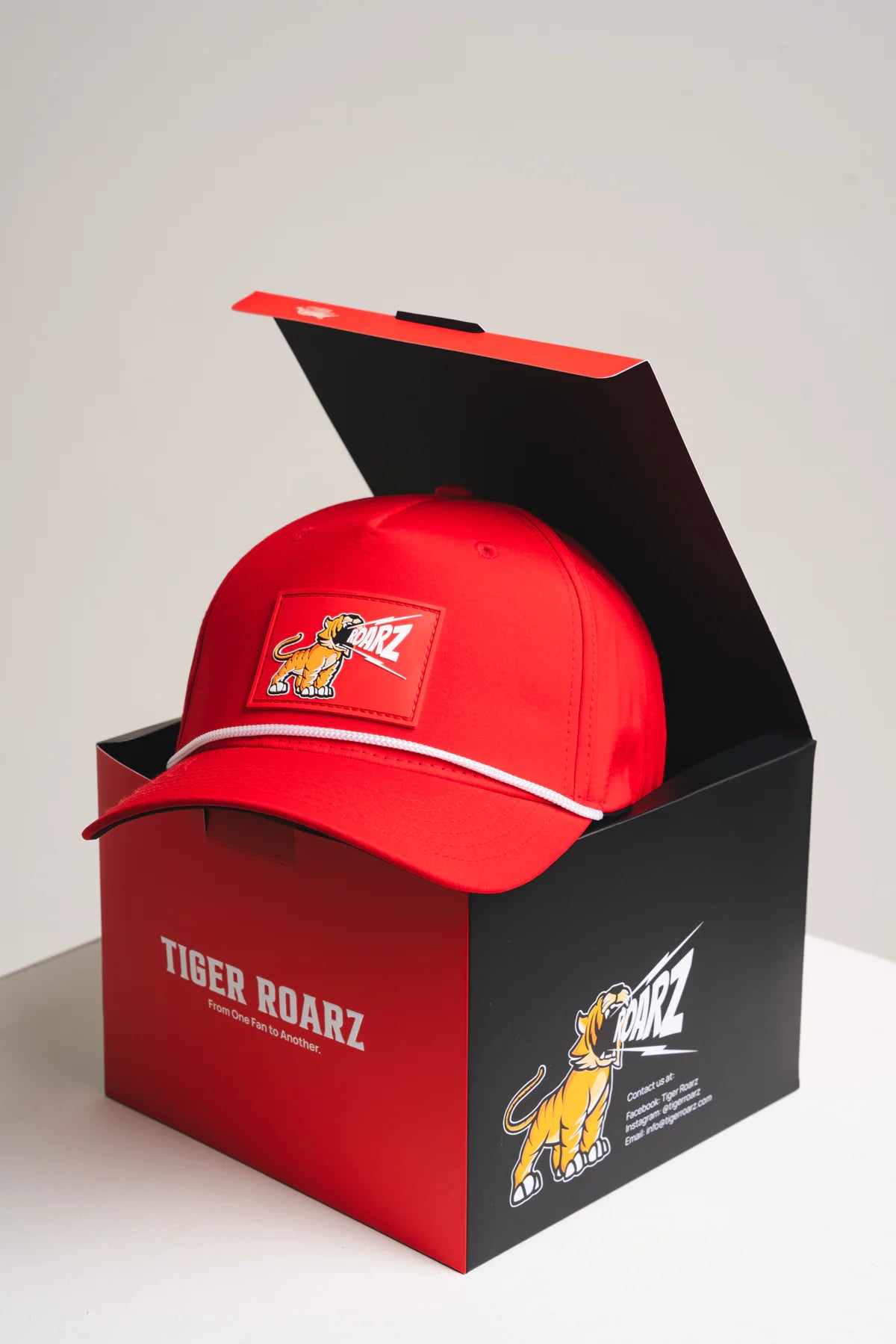Tiger Roarz Patch Cap - Red