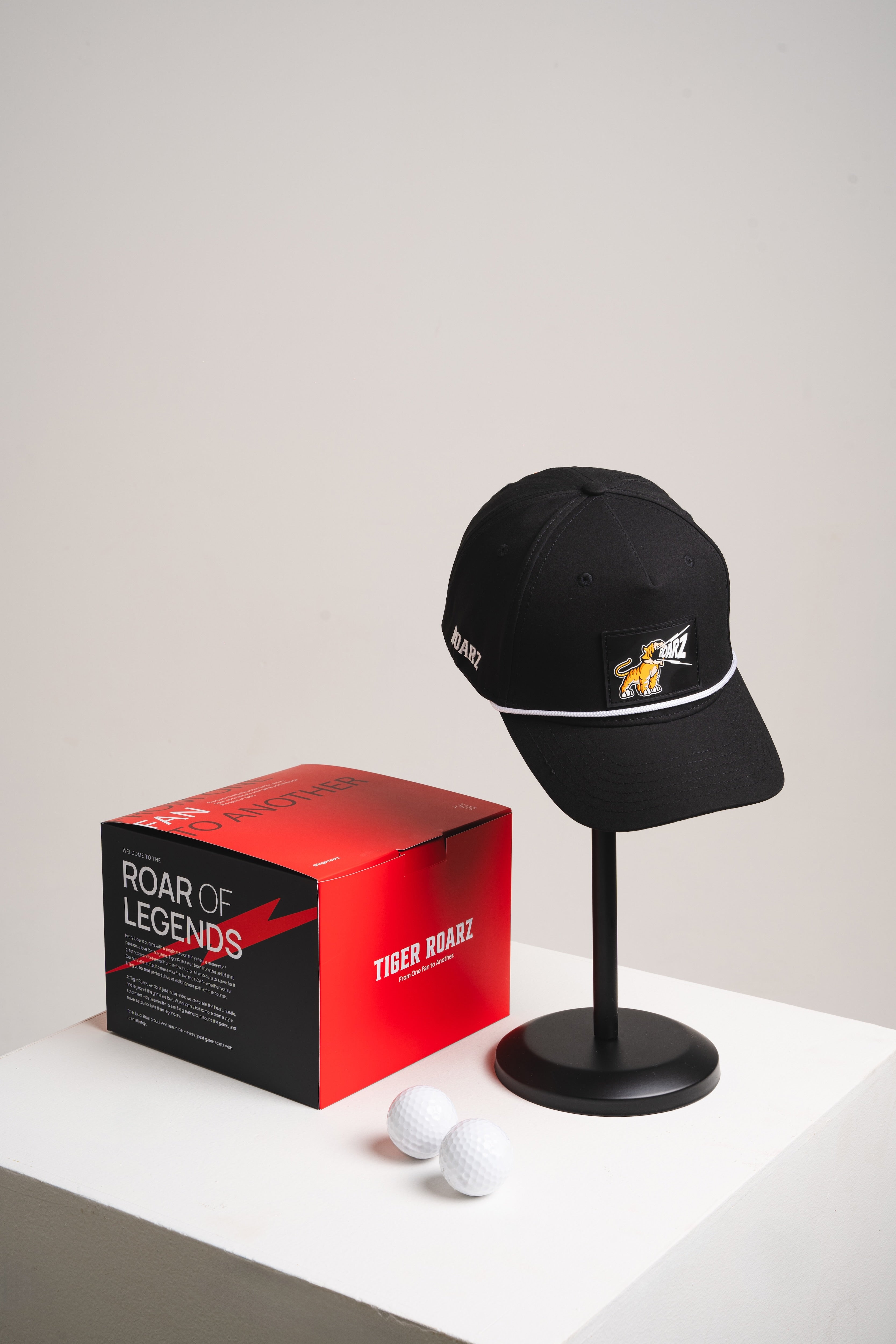 Tiger Roarz Patch Cap - Black