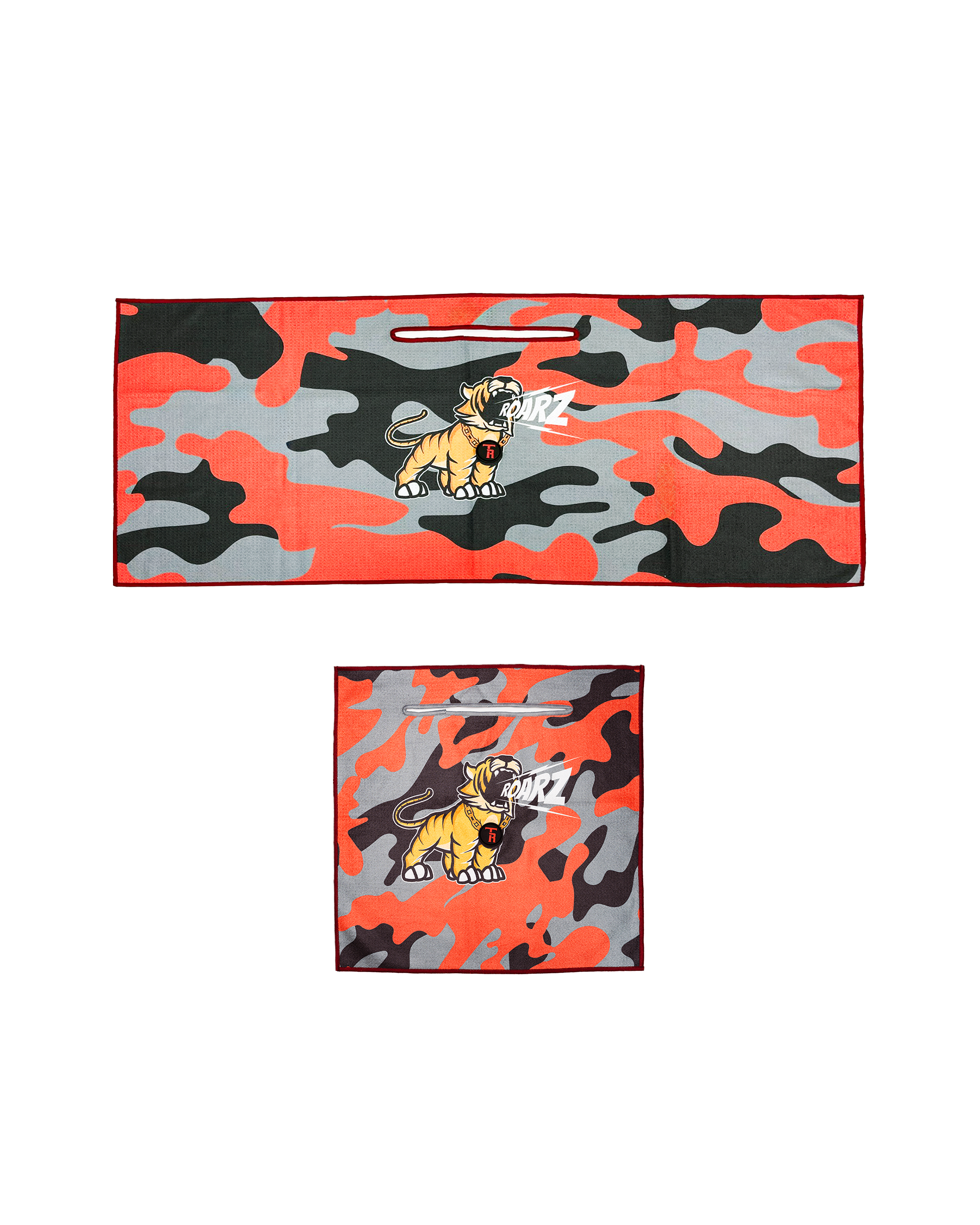 GOAT Tiger Roarz Magnetic Towel (Large and Small Combo)