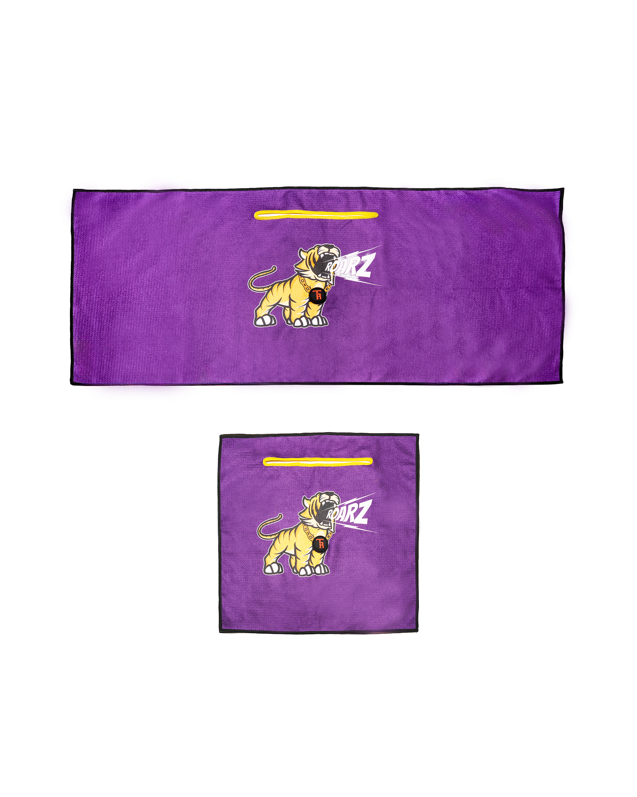 GOAT Tiger Roarz Magnetic Towel (Large and Small Combo)