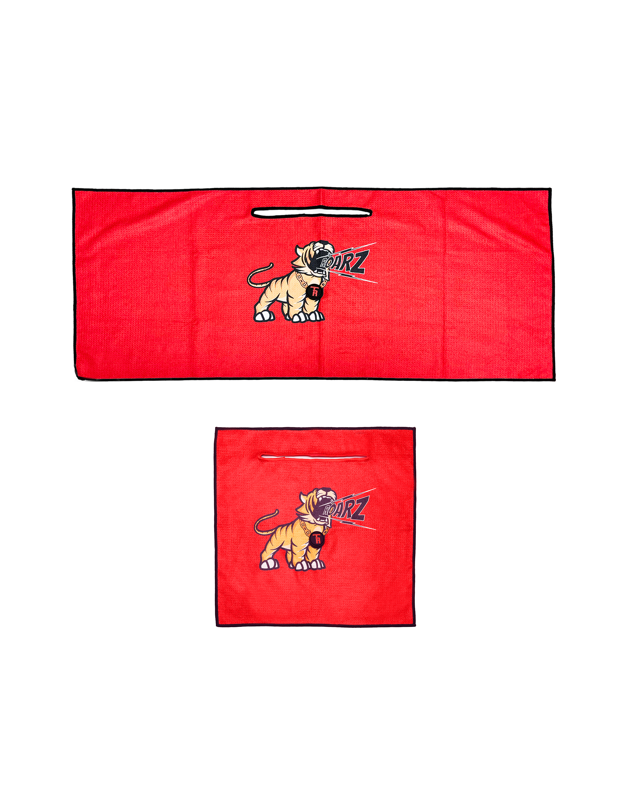 GOAT Tiger Roarz Magnetic Towel (Large and Small Combo)