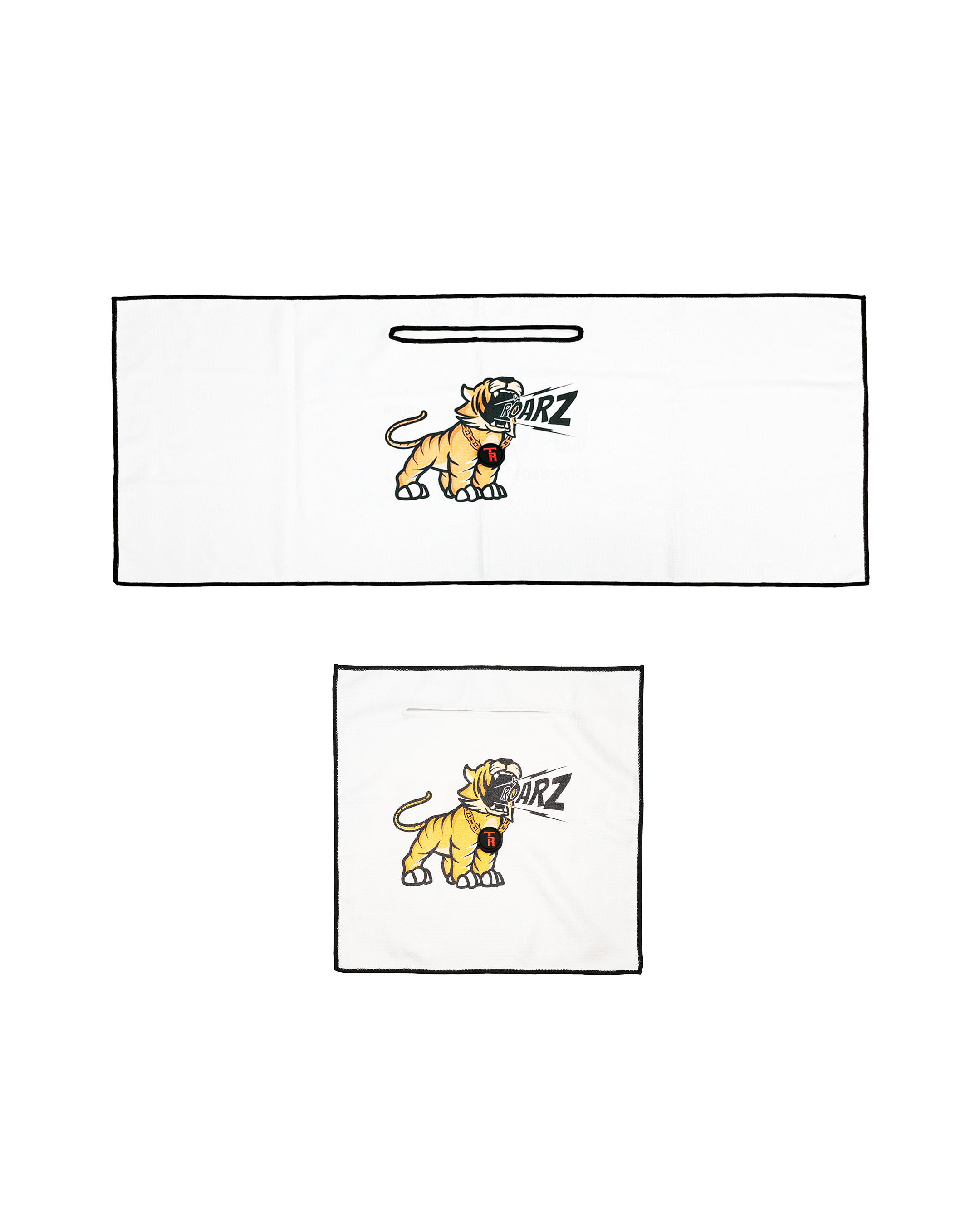 GOAT Tiger Roarz Magnetic Towel (Large and Small Combo)