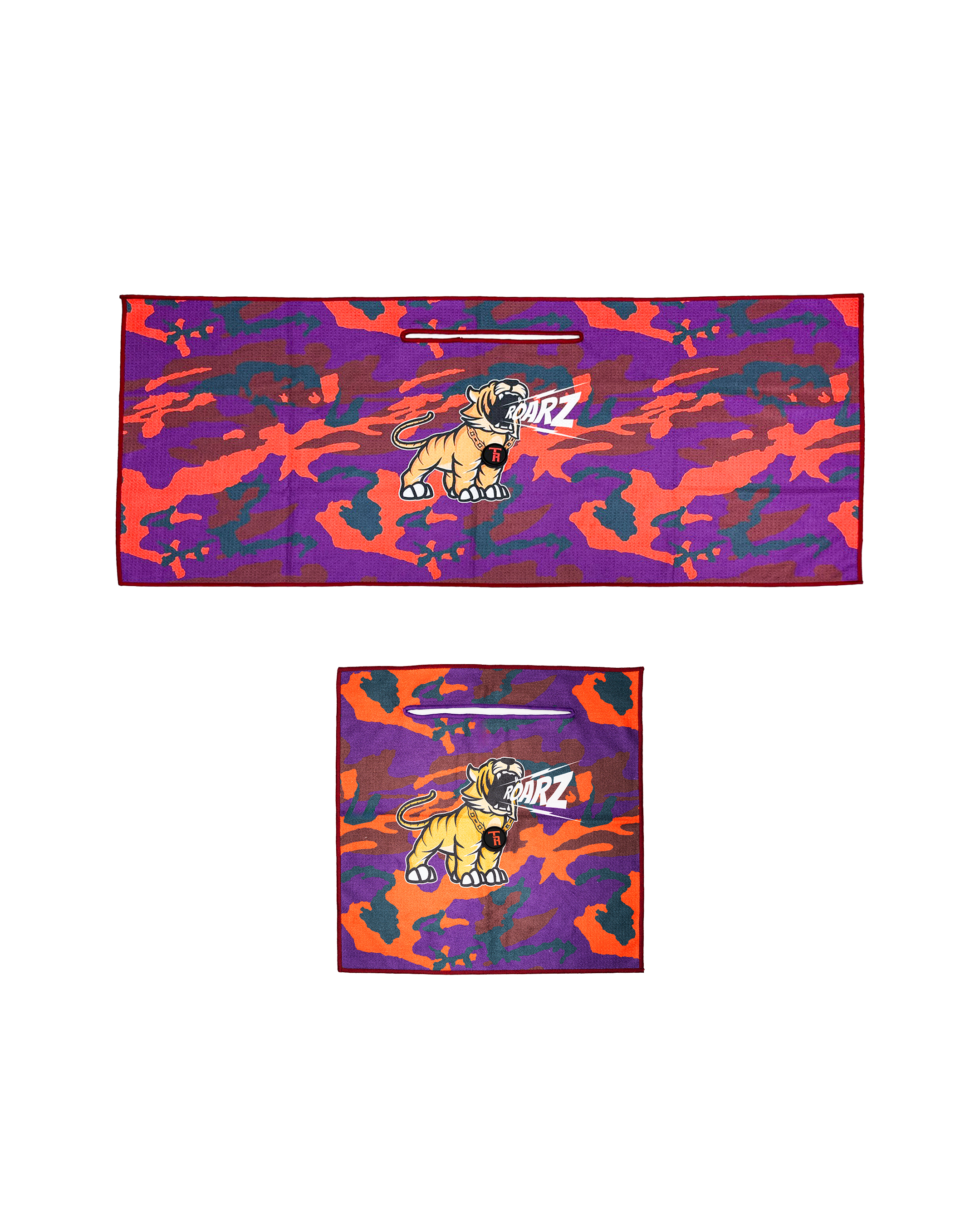 GOAT Tiger Roarz Magnetic Towel (Large and Small Combo)