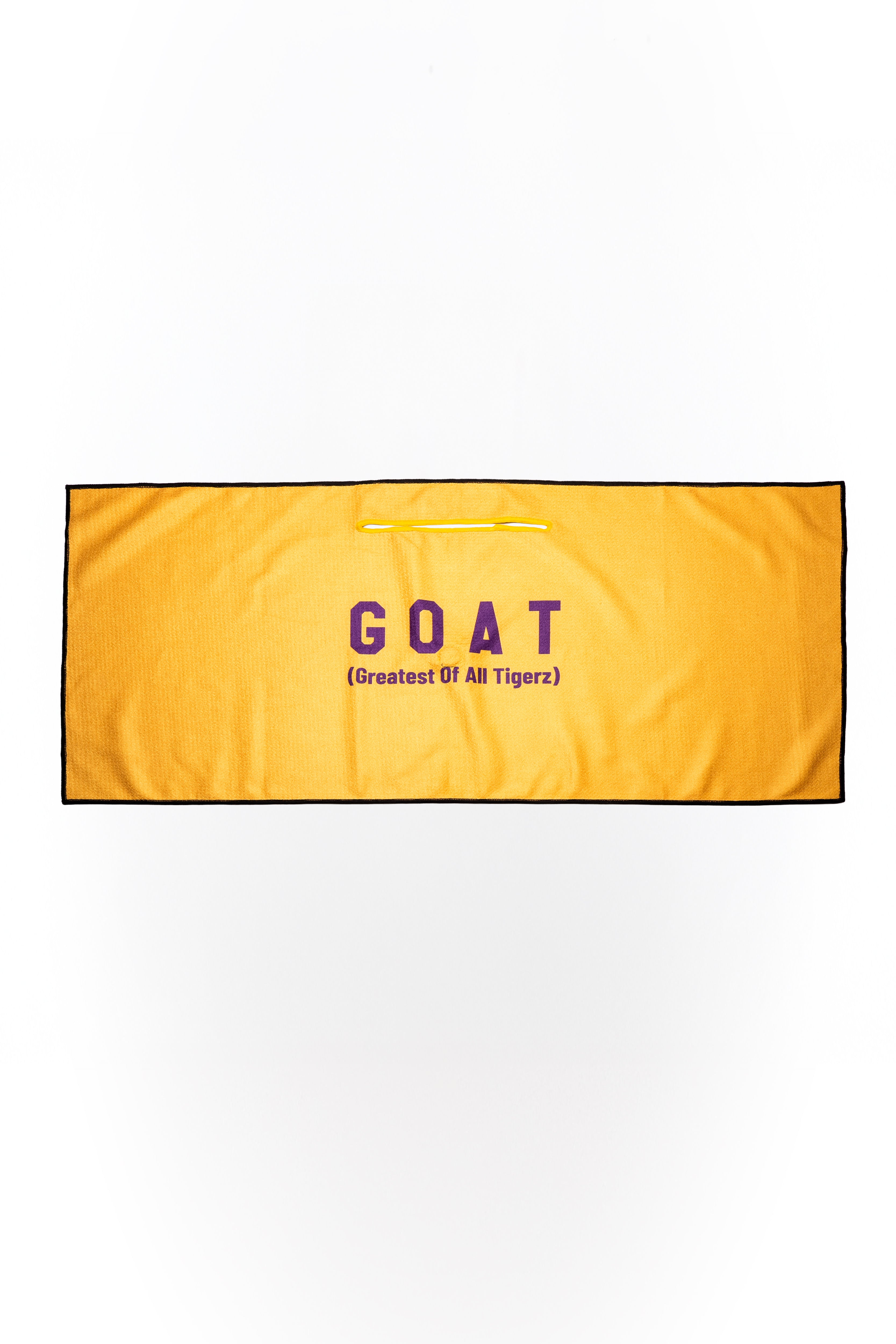 GOAT Golf Towel - Purple Yellow